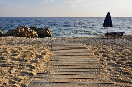 Lesbos Petra Strand
