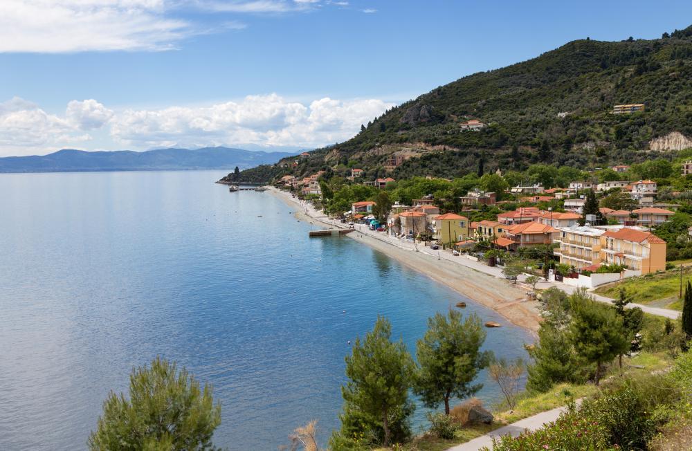Euboea Ilia village