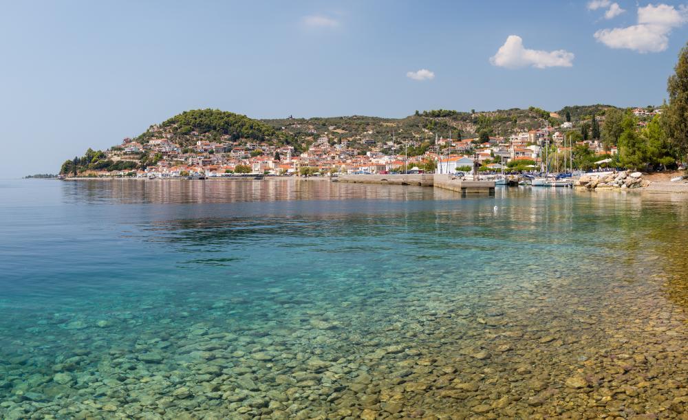 Euböa Limni village