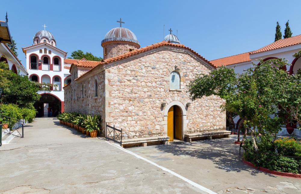 Euböa Osios David Monastery